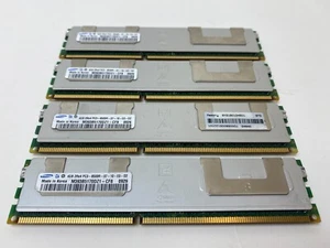Samsung 16GB 2Rx4 PC3 8500R-07-10-E0-D2 Memory (4x4GB) M393B5170DZ1-CF8 - Picture 1 of 1