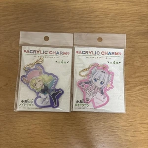 LLAVERO CON DIJE ACRÍLICO KANÁ LUCOA DRAGÓN DONCELLA MISS KOBAYASHI Animación Kyoto - Imagen 1 de 2