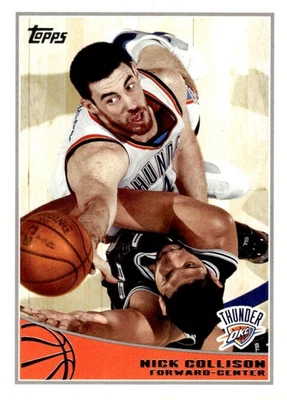 2009-10 Topps #213 Nick Collison - Image 1 of 2