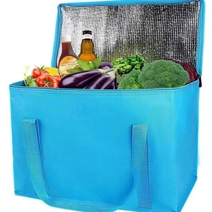 Insulated grocery bag food tote shopping set collapsible reusable shopping box - Picture 1 of 19