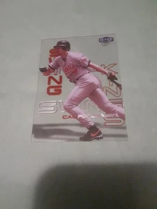 2000 Fleer Ultra Swing Kings Clear Acetate Chase Insert Cal Ripken Jr 1SK Oriole - Bild 1 von 8