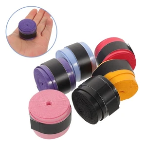 6 Pairs Anti Slip Tennis Racket Tape Badminton Overgrip Absorbent - Picture 1 of 12