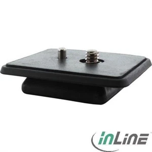 InLine ® Stativ-Zubehör, Kamera Schnellwechselplatte, r - Bild 1 von 3