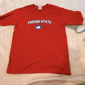 NWT Vintage 90s Y2K Delta Magnum Weight Fresno State Bulldogs Youth L - Picture 1 of 9