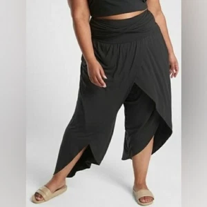 NEW Athleta Womens Plus Size Release Pant Black Athleisure Yoga Soft Size 1X - Picture 1 of 8