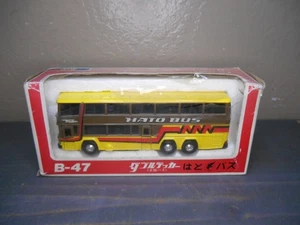 Yonezawa Diapet Double Decker Hato Bus 2° piano autobus scala 1/75 made in Japan - Foto 1 di 19