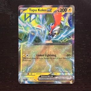 Tapu Koko ex 051/159 Pokemon Journey Together SV09 Double Rare Holo NM - Foto 1 di 2