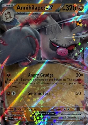 Pokemon TCG Annihilape ex - 032 032 Holofoil SV: Scarlet & Violet Promo Cards - Image 1 of 2