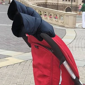  Un par de guantes cálidos de invierno para exteriores a prueba de viento para cochecito manguito grueso - Imagen 1 de 11