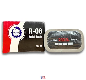 1-3/4" x 3" Rectangle Radial Tire Repair Patch 20-Pack (R-08) – Commercial Grade - Picture 1 of 7