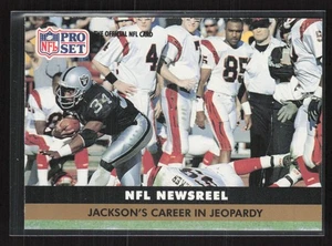 1991 Pro Set #346 Jackson's Career in Jeopardy - NM/MT+ - Picture 1 of 2