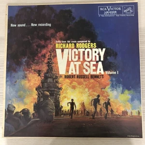Victory At Sea Vol. 1 Richard Rodgers 33 LP Vinyl RCA Victor LM 2335 - Picture 1 of 6