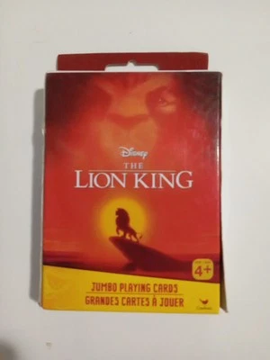 Disney The Lion King Jumbo Playing Cards Age 4+ New - Image 1 of 2