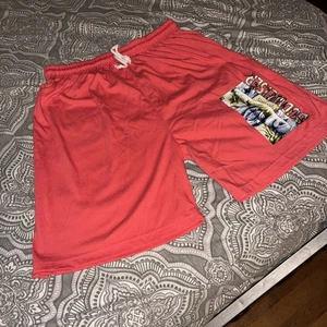 Vintage Budweiser Shorts Adult Med Red Graphic Rare Pocket In The Back - Picture 1 of 7