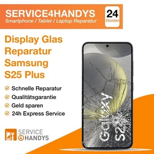 ✅ Samsung S25 Plus Display Frontglas Displayglas Glas Reparatur Austausch - Bild 1 von 1