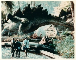 Set 7 x JURRASIC PARK Jeff Goldblum, Julianne Moore 10" x 8" FULL COLOR PHOTOS - Picture 1 of 5