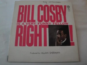 Bill Cosby Is a Very Funny Fellow Right! VINYL LP ALBUM WARNER BROS. RECORDS - Picture 1 of 2