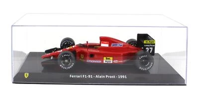 1:24 1991 Alain Prost -- #27 Ferrari F1-91 -- Atlas/Edicola F1 - Image 1 of 3
