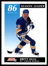 1991-92 Score Canadian Bilingual Brett Hull #404
