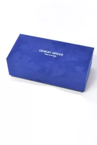 New Giorgio Armani Velvet Box Sunglasses Eyeglasses Black Case Limited Edition S - Picture 1 of 4
