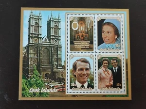 AS16/ Cook Inseln - 1973 - Mi 382 / 384 = Block 30 - MNH - Imagen 1 de 1
