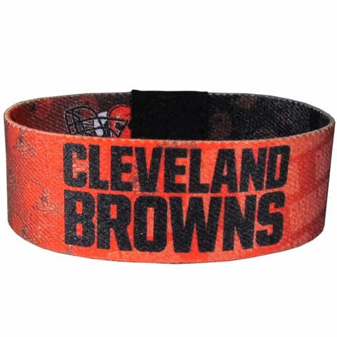 Cleveland Browns Stretch Bracelet Licensed NFL Football Cover