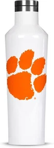 Corkcicle 16oz NCAA Triple Insulated Stainless Steel Canteen, Clemson Tigers - Picture 1 of 3