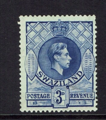 SWAZILAND - ESWATINI 1938 -1954 King George VI 3D SG32A MNH - Image 1 of 2