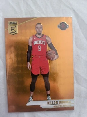 2023-24 Panini Donruss Elite Dillon Brooks #151 Gold  - Image 1 of 2