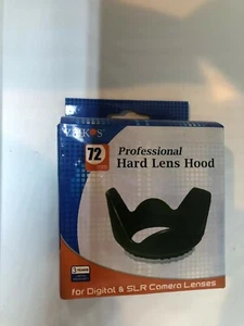 Zeikos 72MM Professional Hard Lens Hood - Picture 1 of 4