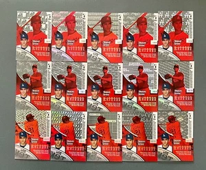 2000 Topps Tek SHAWN GREEN Complete 15 Card Set (12-1 through 12-15). NM - Picture 1 of 2