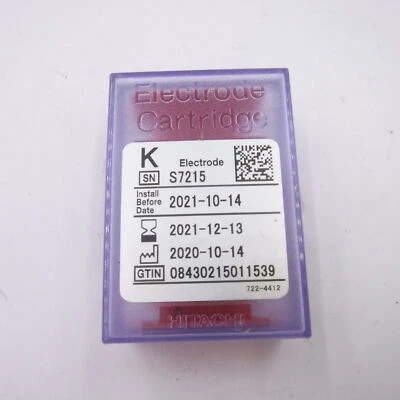 EXP 10/2021 Potassium, K Electrode Cartridge For Hitachi 705 704 747 Roche Cobas - Image 1 of 2