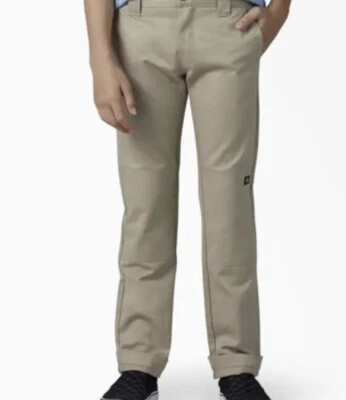 Pantalones Dickies ajustados doble rodilla talla 8 nuevos sin etiquetas para niños envío gratuito Foto 1 de 2