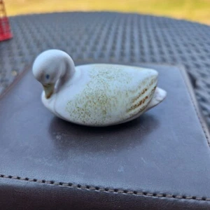 Vintage Porzellan Ente Boltze Bazar BB 2" x 2" **ZU NIEDLICH** - Bild 1 von 7