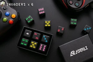 Juego de dados Inviders D6 | para dragones Magic The Gathering juegos de mesa mazmorras de aventura - Imagen 1 de 4