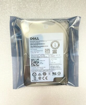 Dell 1TB 7.2K 2.5" 6G SATA 031N08 31N08 ST1000NX0423 HDD Hard Drive - Image 1 of 3