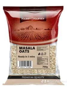 Avena Harry Harvey Masala con verduras, cereal indio Desi para desayuno almuerzo - Imagen 1 de 1