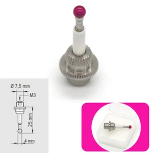 New 80.362.00 HAIMER 3D Taster 4mm Short Touch Probe STYLUS Needle for Indicator - Picture 1 of 11