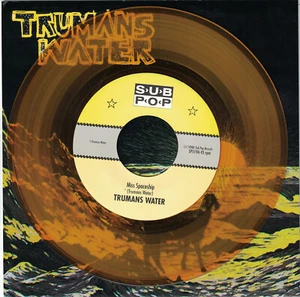 Truman's Water Miss Spaceship 7" Sub Pop Singles Club color vinyl OOP - Picture 1 of 5