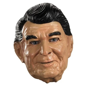 Adult Ronald Reagan Costume Full Face Latex Mask Mens Political President - Picture 1 of 1