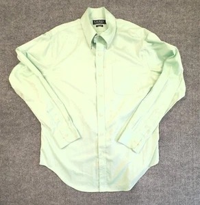 Lauren Ralph Lauren Women’s L 16 34/35 Light Green Button up Shirt Classic - Picture 1 of 8