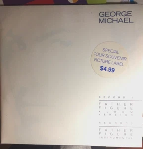 GEORGE MICHAEL Father Figure RARE Australian LIMITED TOUR EDITION PROMO 2x 7" - Picture 1 of 9