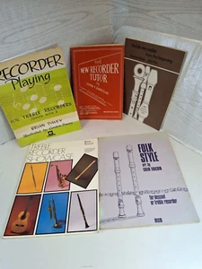 5 x Various Recorder Music Books Free UK Post - Picture 1 of 16