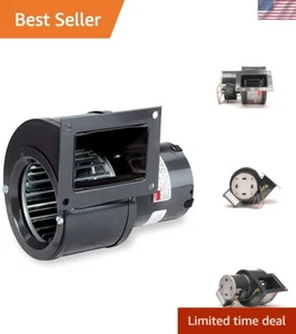 PSC Blower Fan 115V Black Draft Outdoor Wood Furnace 146 CFM - Picture 1 of 8