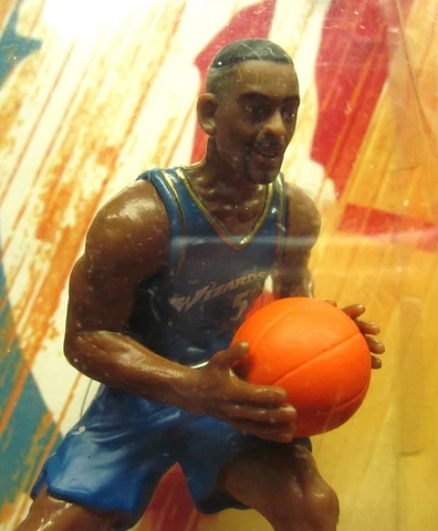 WASHINGTON WIZARDS Juwan Howard action figure 1999-2000 Mattel unopened NBA Cover