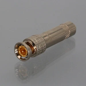 Hágalo usted mismo Adaptador BNC macho a 3,5 mm 1/8" hembra Mono TS Monitor Cámara Decodificador AV DAC - Imagen 1 de 4