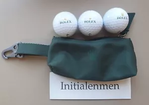 ROLEX golf set 100% ORIGINAL rare item + 3 balls and BAG - Picture 1 of 7