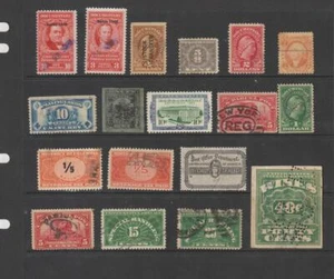 Colección BOB de 18 ingresos y reverso del libro de Estados Unidos - Imagen 1 de 1