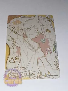 CARTE KAYOU CARD HATUSNE MIKU : KAGAMINE LEN QCY-MTR-008 - Imagen 1 de 1