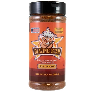 Blazing Star - All In One BBQ Rub Seasoning Gluten-Free No MSG - 10.4 Oz - Picture 1 of 1